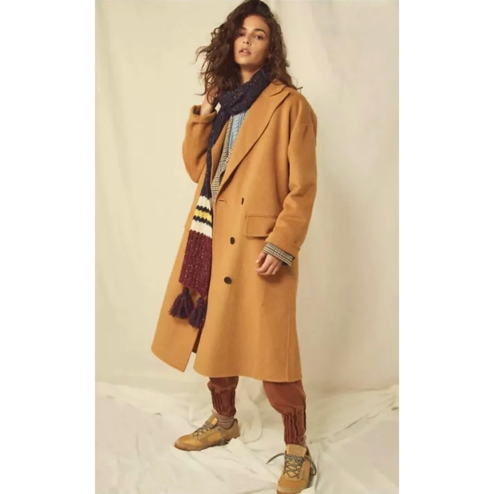 Free People wool blend coat